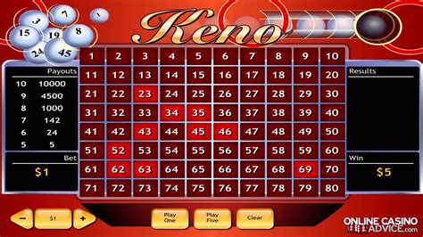 Gana con juegos de keno online de calidad .
